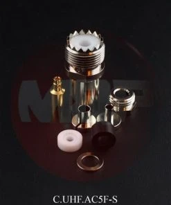 MFJ ZMP-CS05F-U, M,P, UHF(SO-239),FEMALE, SOLDER,5MM FOR AB5/RG58
