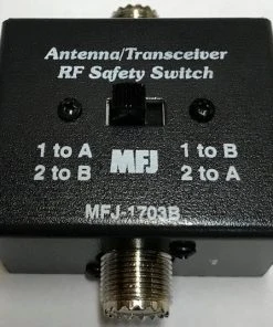 MFJ-1703B, SWITCH, ANT/XMTR CROSS OVER SWITCH, 1.8-54MHz