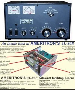 Ameritron AL-80BXQ, AMPLIFIER, 1kW OUTPUT,3-500Z, 200/220/240V QSK5P