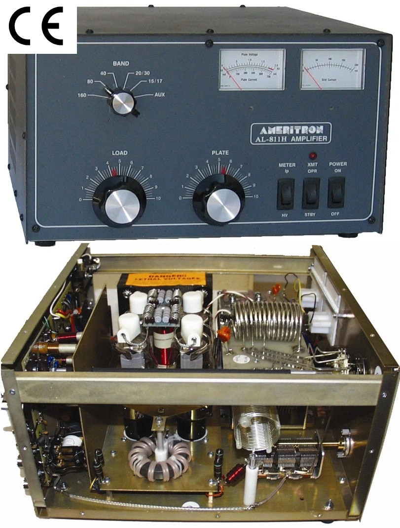Ameritron AL-811HDXCE, HF AMP, 800W, (4)572B, EXPORT/CE, 220VAC