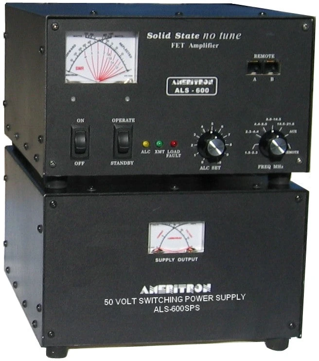 Ameritron ALS-600SY, 600 WATT SOLID STATE SPS,W/10M, 110VAC,EXPORT