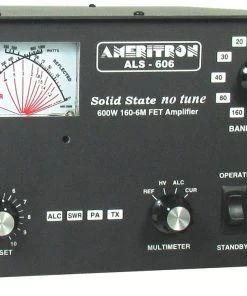Ameritron ALS-606S, AMPLIFIER, HF+6M, 600W, SOLID STATE,W/SWITCHING PS