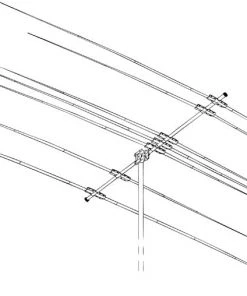 Hygain Hy-Gain DB-1217, HF BEAM, DUAL BAND, 12/17 METERS, 7-ELEMENTS