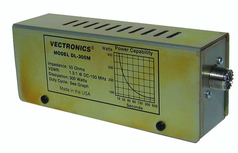 Vectronics DL-300M, IT, DRY DUMMY LOAD, 300W, 0-150MHz