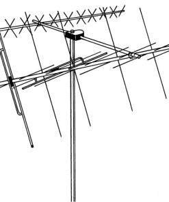 Hygain FB-217SAT, HEAVY-WALLED FIBERGLASS CROSSBOOM O.D.1-3/8X60 Hy-Gain