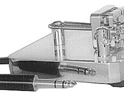 Vectronics KP-200, IAMBIC, KEY PADDLE WITH CABLE, CHROME