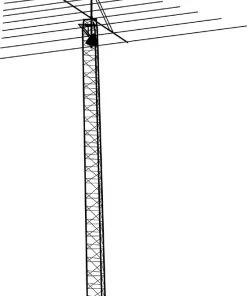 Hygain LP-1010AN, HF LOG PERIODIC, 10/12/15/17/20/30 M, N