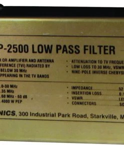 Vectronics LP-2500, IT, LOW PASS FILTER, 2500W