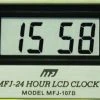 MFJ-107B, CLOCK, LCD 24 HOUR, SINGLE CLOCK
