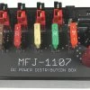 MFJ-1107, DC DISTRIBUTION BX, 1IN BP, 6OUT, PWR POLES,2.1MM