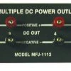 MFJ-1112, DC, POWER STRIP, 6 OUTLET