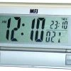 MFJ-133RC, ATOMIC CLOCK, DUAL TIME, 12/24