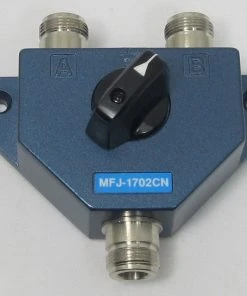MFJ-1702CN, ANTENNA SWITCH, 2POS N,W/GND, LIGHTNING PROTECTED