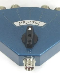 MFJ-1704, ANT. SW., 4 POS., 2.5 KW PEP, 0-450 MHz, GND, LP.