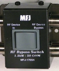 MFJ-1705H, RF BYPASS SWITCH, 1.5kW, DC-60MHz