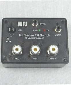 MFJ-1708B-N, RF SENSING, TR SWITCH With N Connector