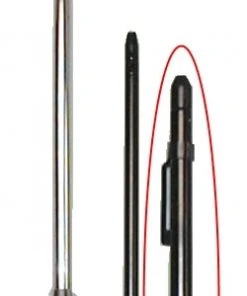 MFJ-1710, HT ANTENNA, TELESCOPIC, 3/8 W, 2M, BNC BLACK