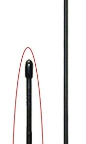 MFJ-1716S, DUAL BAND, SMA MALE, FLEXIBLE DUCK HT ANT