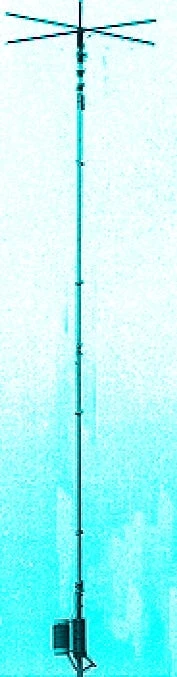 MFJ-1793, SUPER 80/40/20 METER VERTICAL ANTENNA