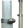 MFJ-1908, FIBERGLASS POLE, 41FT, 7.5 FT/SEC, HOSE CLAMPS