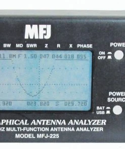 MFJ-225, HF/VHF, 1.8-170 MHz, DUAL PORTS, ANTENNA ANALYZER