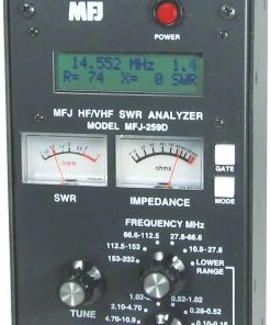 MFJ-259D, ANTENNA ANALYZER, VHF/220 MHz, .100-230 MHz