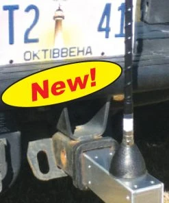 MFJ-2822, MOBILE TRAILER HITCH MOUNT,WITH 3/8-24 GUM DROP