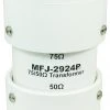 MFJ-2924P, 50 TO 75 OHM TRANSFORMER, LEGAL POWER, OUT DOOR