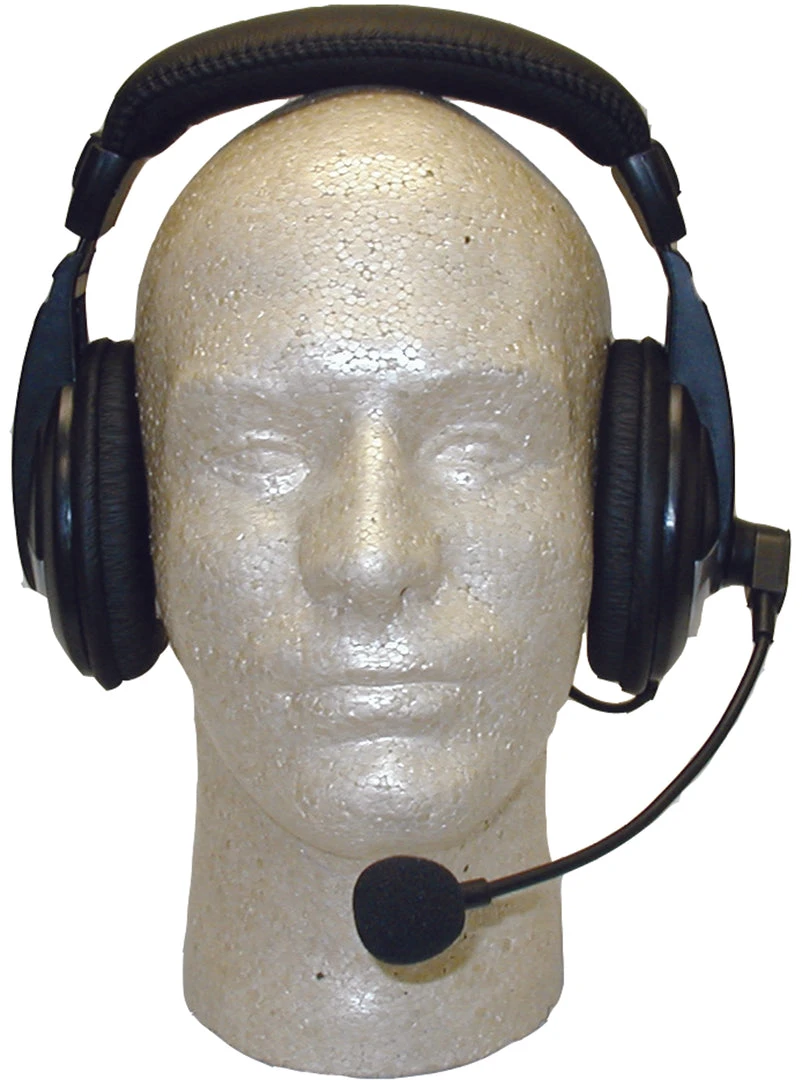 MFJ-393K,HEADSET, 8P ROUND, KENWOOD