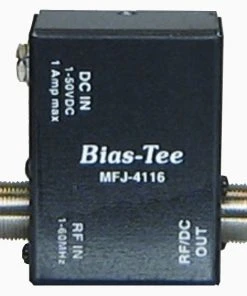 MFJ-4116, BIAS TEE DC POWER INJECTOR, HF, 1-50 VDC, 1A