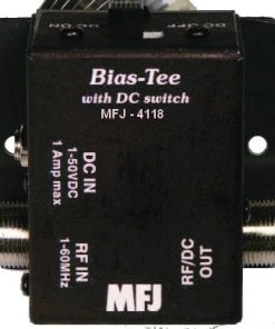 MFJ-4118, BIAS TEE,+12 OFF -12VDC, 3 POSITIONS
