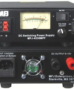 MFJ-4230MPF, COMPACT SWITCH PS, MTR/PP/V ADJ. 110/220VAC