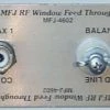 MFJ-4602, WINDOW ANT FEEDTHRU PANEL