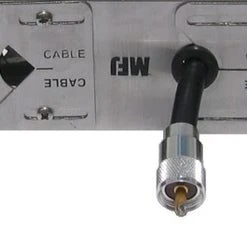 MFJ-4604, WINDOW CABLE-THRU PANEL, WEATHER-SEAL