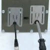 MFJ-4612, 2-HOLE ADAPTIVE CABLE WALL PLATE