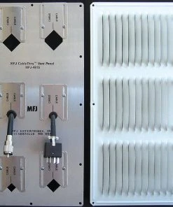 MFJ-4616, VENT THRU PANEL, 6 HOLES