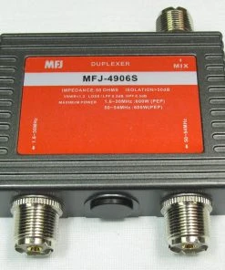 MFJ-4906S, DUPLEXER, HF / 6M, 600W/600W, SO-239