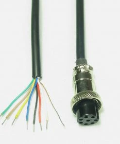 MFJ-5082, CABLE, 8-PIN ROUND MIC, OPEN END, 620-8106