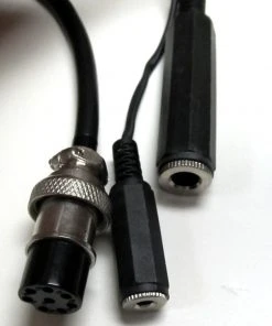 MFJ-5393K, ADAPTOR CABLE, 8P ROUND KEN, FOR 393 HEADSET