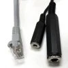 MFJ-5393MK, ADAPTOR CABLE, 8P MOD KEN, FOR 393 HEADSET