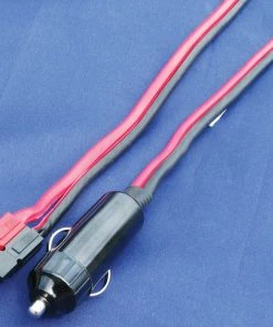 MFJ-5515M, VHF/UHF PWR CABLE, CIG-PWR POLES, 3FT, 20A FUSED