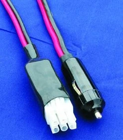 MFJ-5535C, HF CABLE, W/CIG.LIGHTER, 6PIN, 12GA, 8FT, 5536