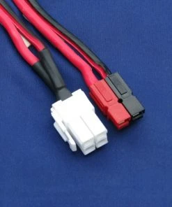 MFJ-5538M, HF POWER CABLE, 4-PIN TO POWER POLES, 9FT, 12GA