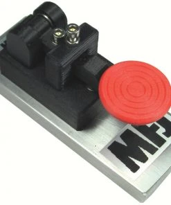MFJ-566M, CW TELEGRAPH KEY, ON HEAVY METAL BASE