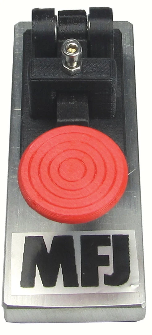 MFJ-566M, CW TELEGRAPH KEY, ON HEAVY METAL BASE
