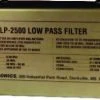 MFJ-705, LOW PASS FILTER, HF, 2500 W
