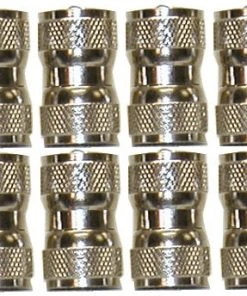MFJ-7702P, 12-PACK PL-259 TO PL-259 ADAPTOR (610-2404)