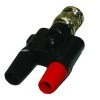MFJ-7704, ADAPTOR, BNC TO DUAL BINDING POSTS 610-2106)