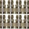 MFJ-7705P, 12-PACK N MALE TO SO-239 ADAPTOR (610-2815)