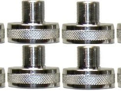 MFJ-7706P, 12-PACK NMO TO SO-239 ADAPTOR (610-2406)